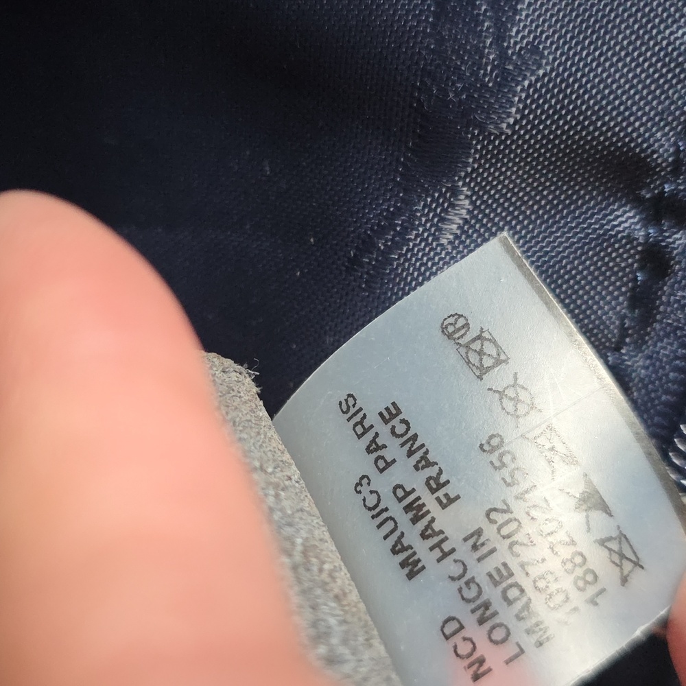 Longchamp Navy Blue Tote Bag - Picture 7 of 16